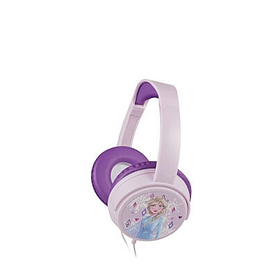 Disney Frozen Karlar Ülkesi Anna Elsa Çocuk Kulaklığı Lisanslı + 5 Adet Sticker Dy-6513-Fz2 - 2