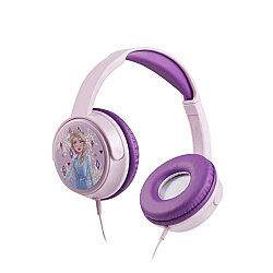 Disney Frozen Karlar Ülkesi Anna Elsa Çocuk Kulaklığı Lisanslı + 5 Adet Sticker Dy-6513-Fz2 - 3