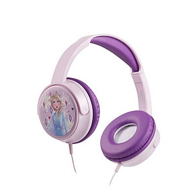 Disney Frozen Karlar Ülkesi Anna Elsa Çocuk Kulaklığı Lisanslı + 5 Adet Sticker Dy-6513-Fz2 - 3