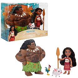 Disney Moana - 15 cm Maui & Moana ve Arkadaşları Seti JKP/237556 