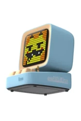 Divoom Ditoo 15W Blue Bluetooth Speaker With Mic Pixel Display And Karaoke Microphone - 3