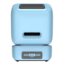 Divoom Ditoo 15W Blue Bluetooth Speaker With Mic Pixel Display And Karaoke Microphone - 5