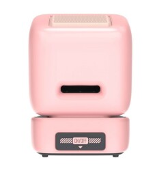 Divoom Ditoo 15W Pink Bluetooth Speaker With Mic Pixel Display And Karaoke Microphone - 4