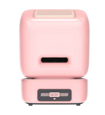 Divoom Ditoo 15W Pink Bluetooth Speaker With Mic Pixel Display And Karaoke Microphone - 4