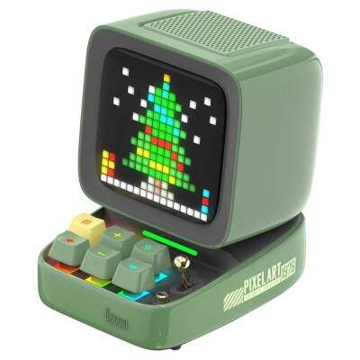 Divoom Ditoo Pro Pixel Display 15W Green Bluetooth Speaker - 1