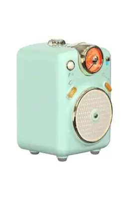 Divoom Fairy Ok Mini Bluetooth Speaker With Microphone, Green - 2