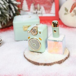 Divoom Fairy Ok Mini Bluetooth Speaker With Microphone, Green - 6