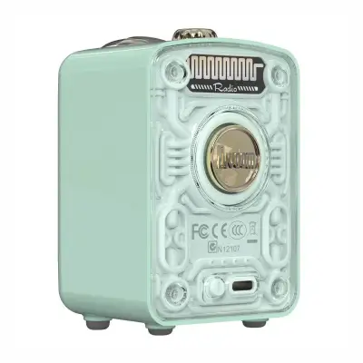 Divoom Fairy Ok Mini Bluetooth Speaker With Microphone, Green - 4
