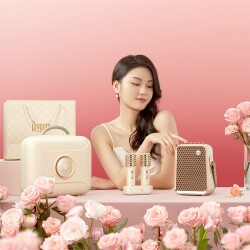 Divoom Songbird-Hq Dual Microphone Bluetooth Speaker White - 5