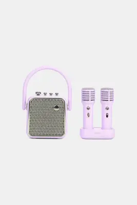 Divoom SongBird-SE Dual Microphone 18W Bluetooth Speaker Lilac - 1