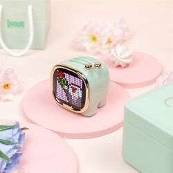 Divoom Zooe 16X16 Pixel 6W Led Display Bluetooth Speaker Green - 4