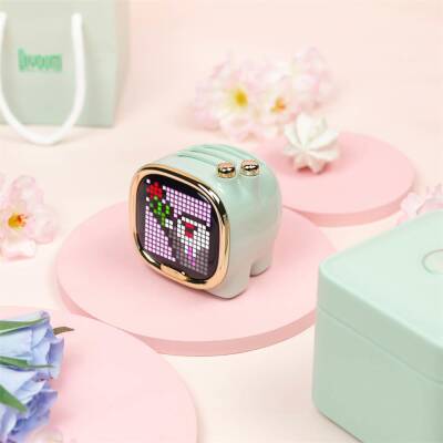 Divoom Zooe 16X16 Pixel 6W Led Display Bluetooth Speaker Green - 4