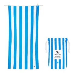 Dock & Bay L Beach Towel Cabana - Bondi Blue Towelcab100 - 1