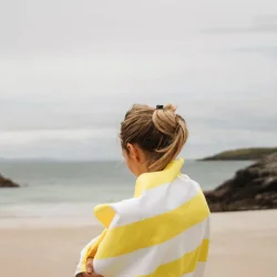 Dock & Bay L Beach Towel Cabana - Boracay Yellow Towelcab109 - 5