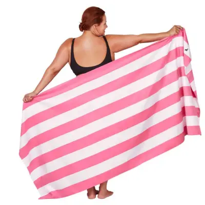 Dock & Bay L Beach Towel Cabana - Phi Phi Pink Towelcab107 - 5