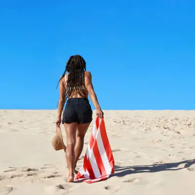 Dock & Bay L Beach Towel Cabana - Waikiki Coral Towelcab108 - 6