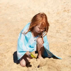 Dock& Bay M Kids' Beach Towel Cabana - Jumpsuit Blue Towelcab200 - 7