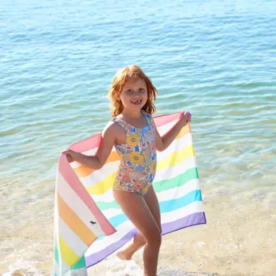 Dock& Bay M Kids Beach Towel Summer - Unicorn Waves Towel200 - 11