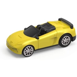 Driven 4-Piece Pull-Back Car Set - Blue, Red, Purple, Yellow Wh1125Z - 3