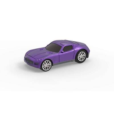 Driven 4-Piece Pull-Back Car Set - Blue, Red, Purple, Yellow Wh1125Z - 6