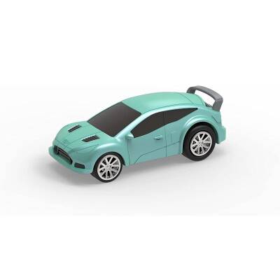 Driven 4-Piece Pull-Back Car Set - Turquoise, Orange, Blue, Red Wh1121Z - 3