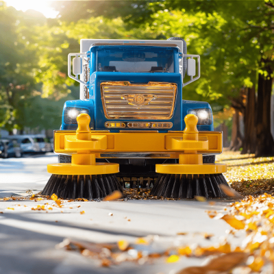 Driven Street Sweeper Vehicle Wh1237Z - 5