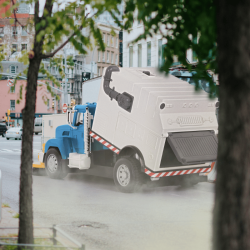 Driven Street Sweeper Vehicle Wh1237Z - 6