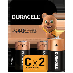 Duracell Basic C Boy Pil 2'Li 5014139 - Duracell