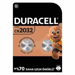 Duracell Button Battery 2032 2-Pack 3 Volt Iris 2.0 5010954 - Duracell