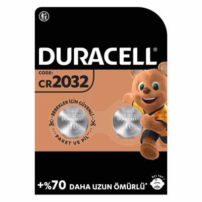 Duracell Button Battery 2032 2-Pack 3 Volt Iris 2.0 5010954 - 1