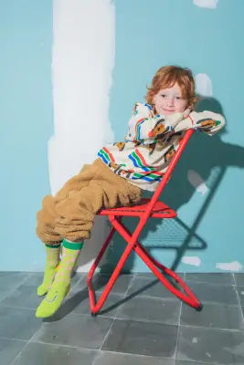 Eat My Socks Funny Croc 5-10 Years Old Kids Socks - 3