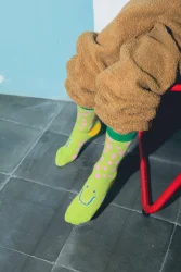 Eat My Socks Funny Croc 5-10 Years Old Kids Socks - 4