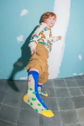 Eat My Socks Happy Dog 5-10 Years Old Children's Socks - 3