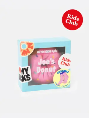 Eat My Socks Joe's Donut 5-10 Years Old Kids Socks - 1