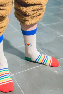 Eat My Socks Jolly Bear 5-10 Years Old Children's Socks - 3