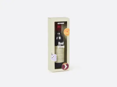 Eat My Socks Red Wine Adult Socks - 3