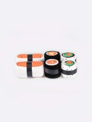 Eat My Socks Sushi Box 3-Pack Adult Socks - 2