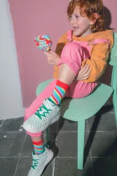 Eat My Socks Sweet Lollipop Kids' Socks - 3