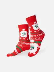 Eat My Socks Xmas Santa Kids Socks - 2