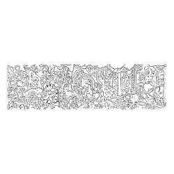 Eeboo Boyama Posteri ve 16 Renk Kuru Boya Seti - Magical Creatures - 3