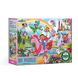 Eeboo Fairytale 20 Parça Yapboz - Eeboo
