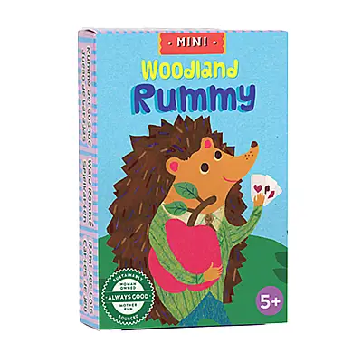 Eeboo Mini Kart Oyunu - Woodland Rummy - 1
