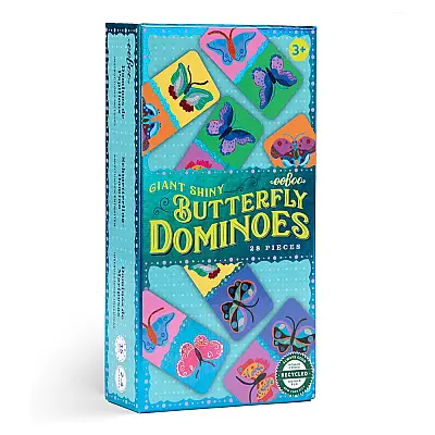 Eeboo Shiny Butterfly Domino - 1