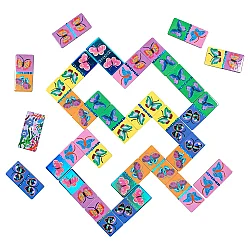 Eeboo Shiny Butterfly Domino - 2
