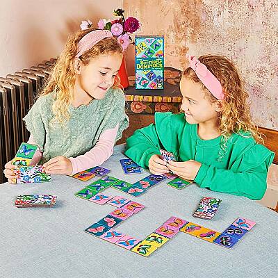 Eeboo Shiny Butterfly Domino - 3