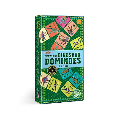 Eeboo Shiny Domino Oyunu - Dinosaurs - 1
