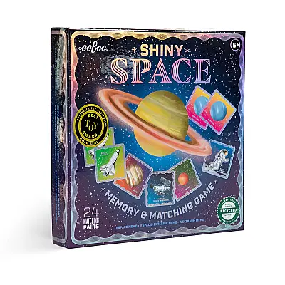 Eeboo Shiny Memory & Matching Oyunu - Space - 1
