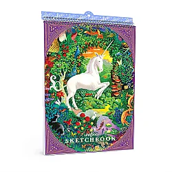 Eeboo Telli Sketchbook - Unicorn - Eeboo