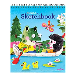 Eeboo Woodland Friends Small Sketchbook - Frog - Eeboo