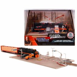 Fast & Furious Nano Train Scene Diorama - 1